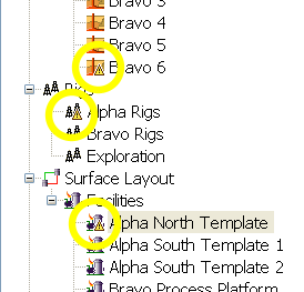 Validation marks in the Tree View